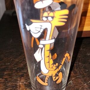 1970’s Carrol’s Collector Cool Cat drinking glass